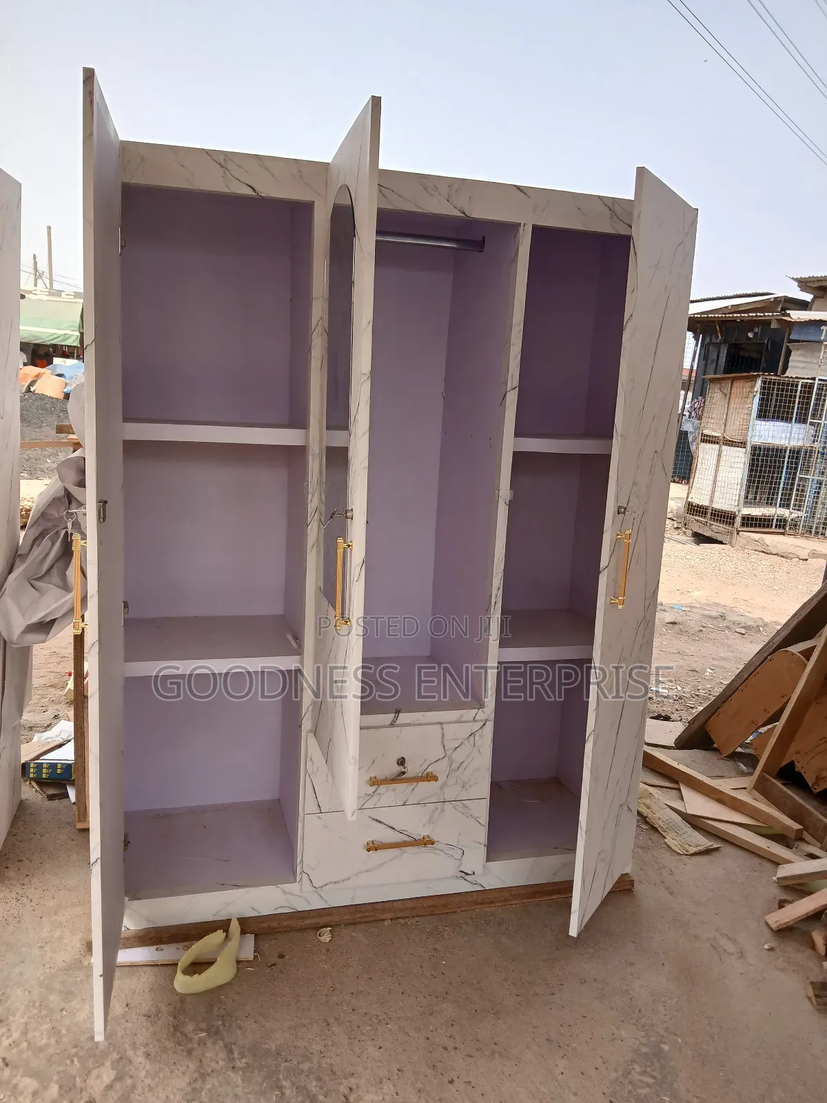 Three Doors Wardrobe