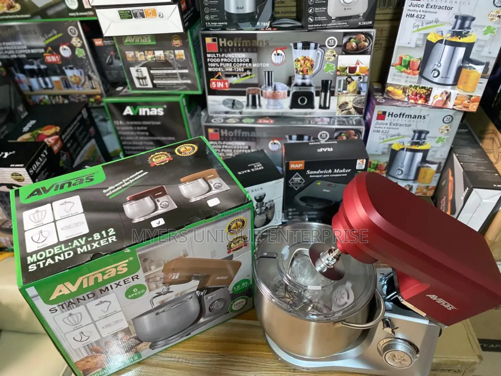Multifunctional Avinas 12.8l Stand Mixer