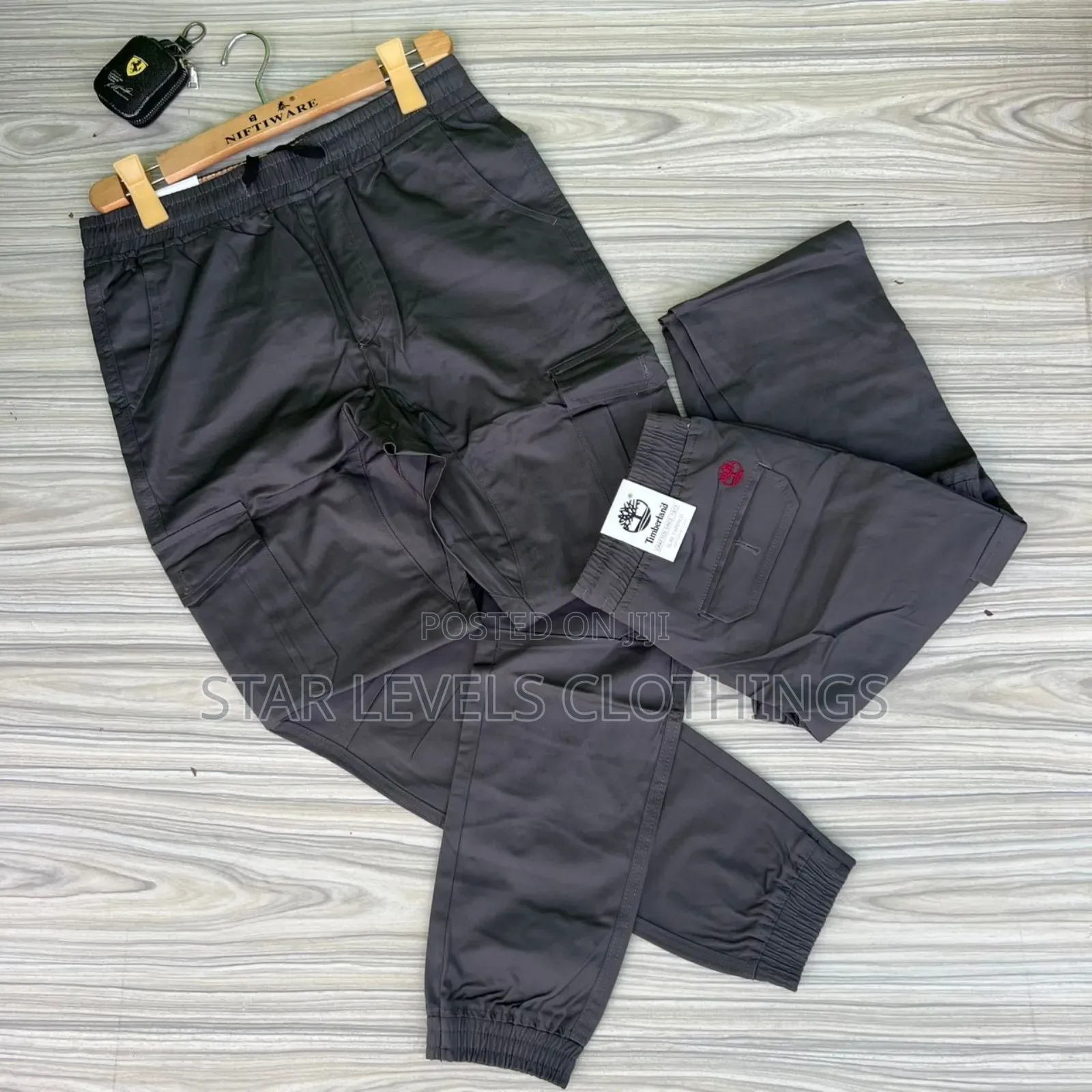 Quality Khaki Side Pocket Trousers Available