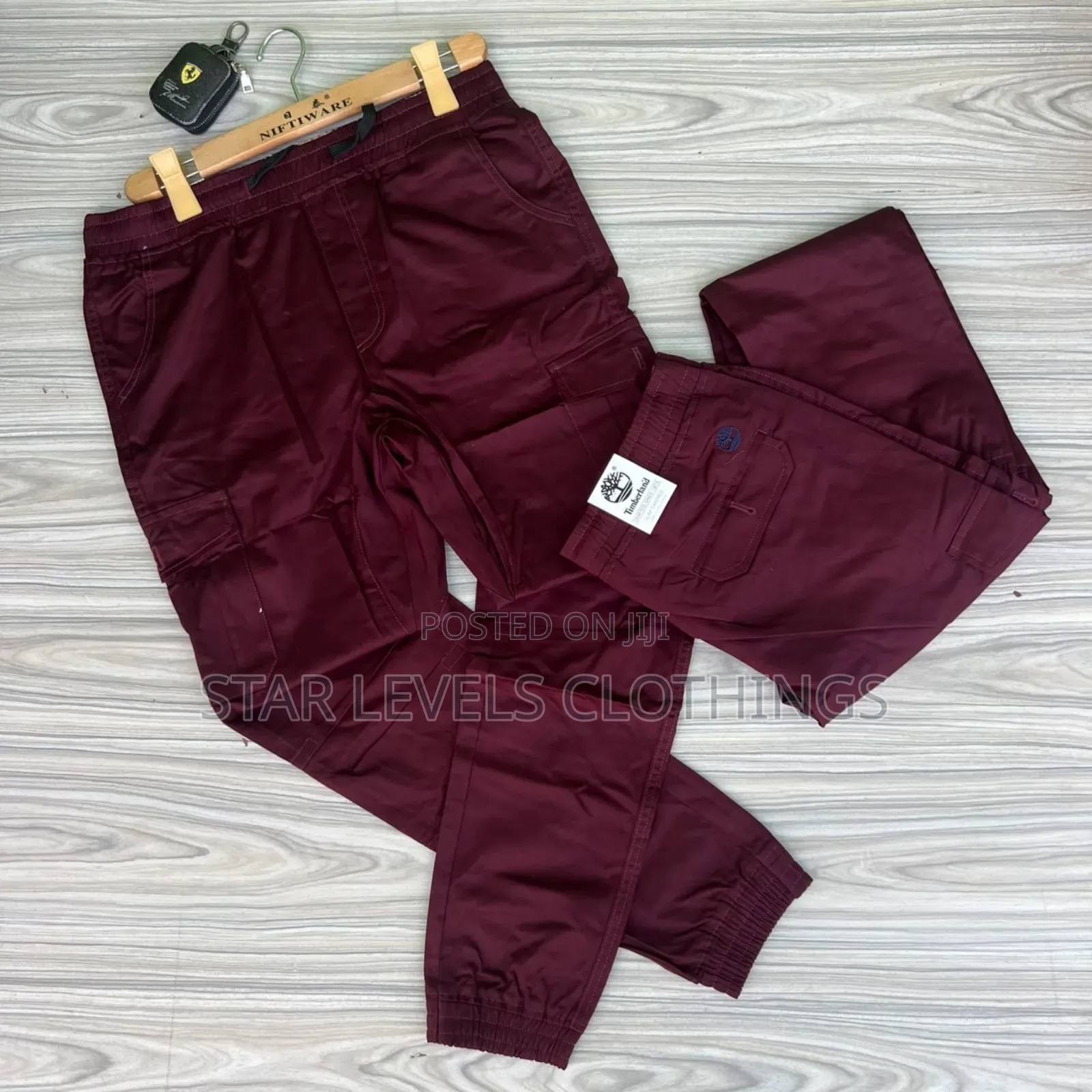Quality Khaki Side Pocket Trousers Available