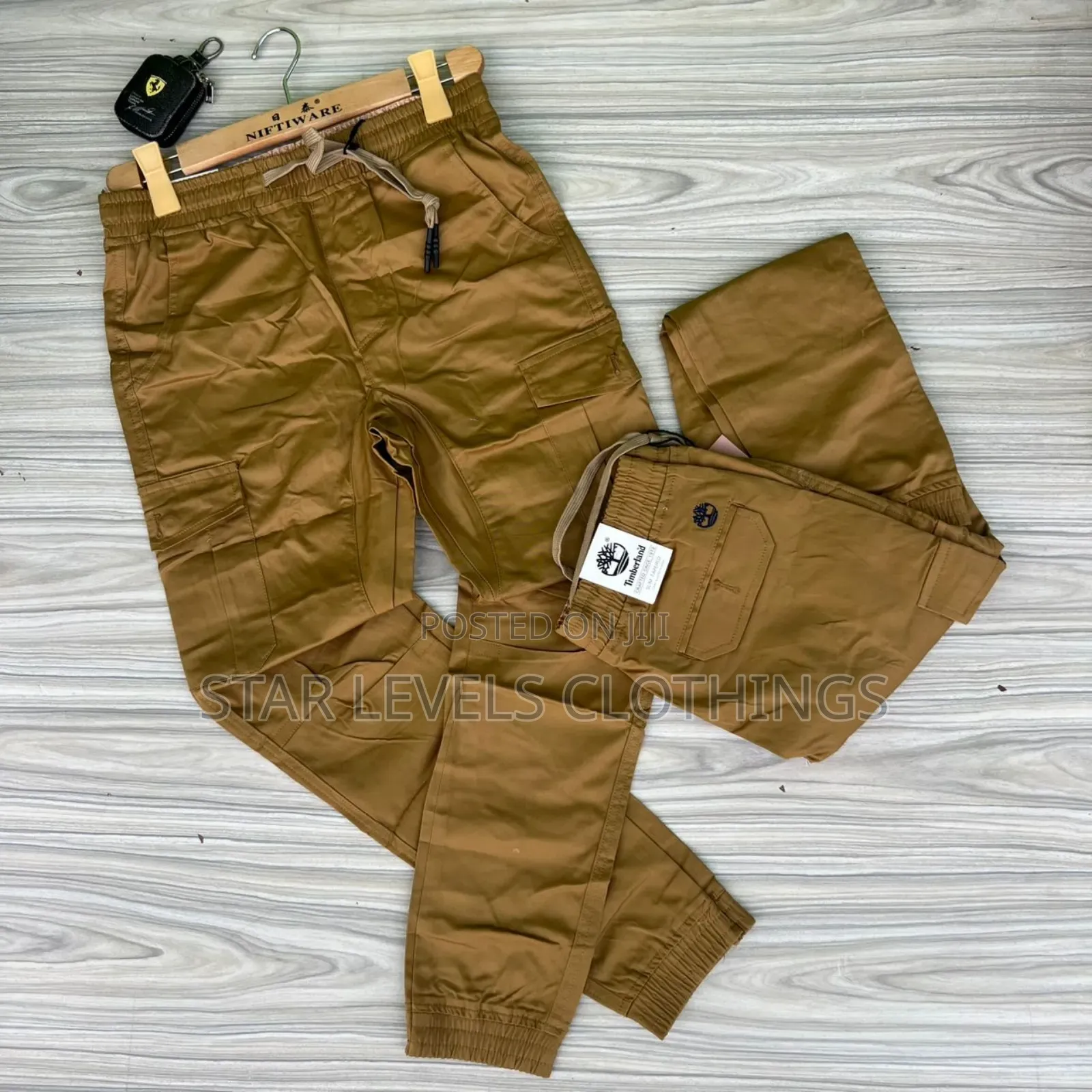 Quality Khaki Side Pocket Trousers Available