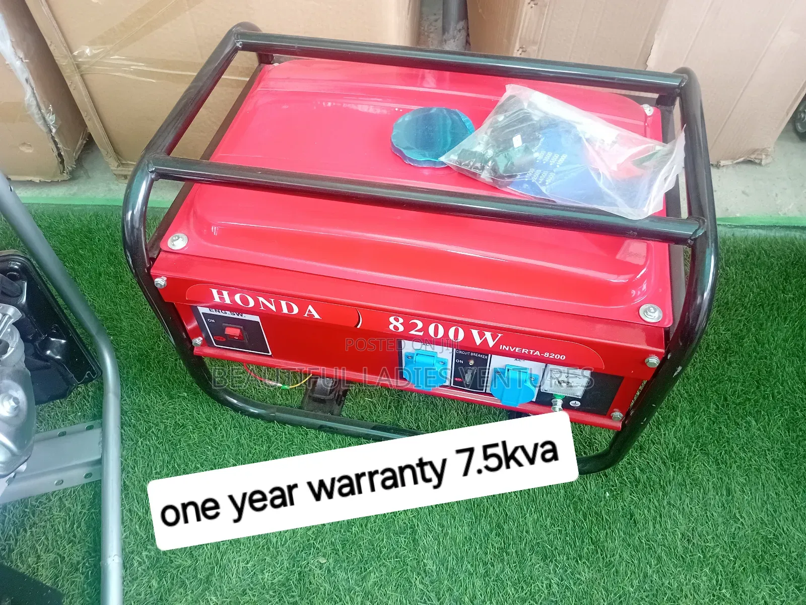 Honda Gasoline Pull Start Generator
