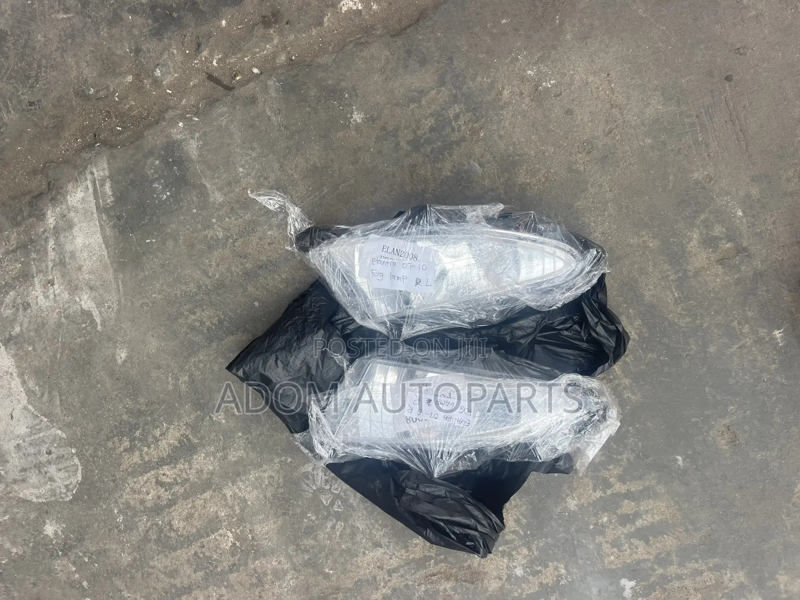 Elantra Foglight Pair 2007 2008 2009 2010