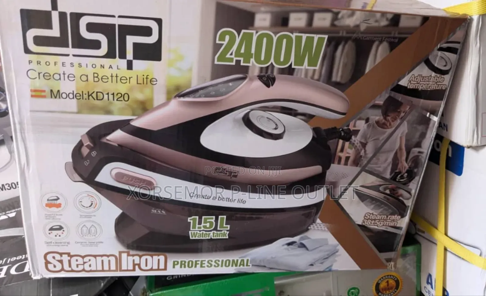 DSP Kd1120 Electric Steam Iron