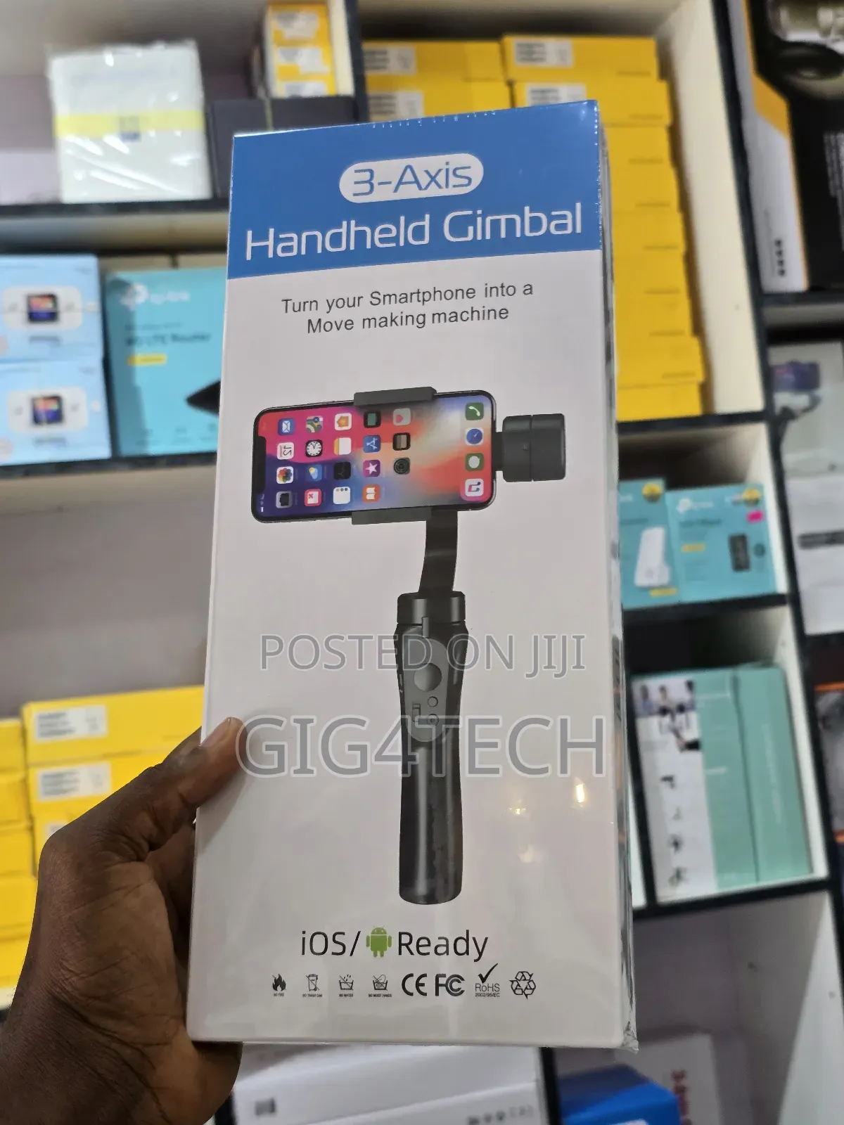 H4 Handheld 3-Axis Smartphone Gimbal