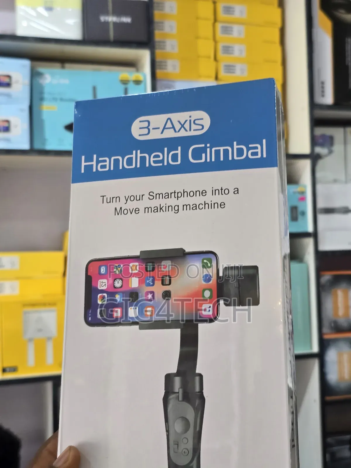 H4 Handheld 3-Axis Smartphone Gimbal
