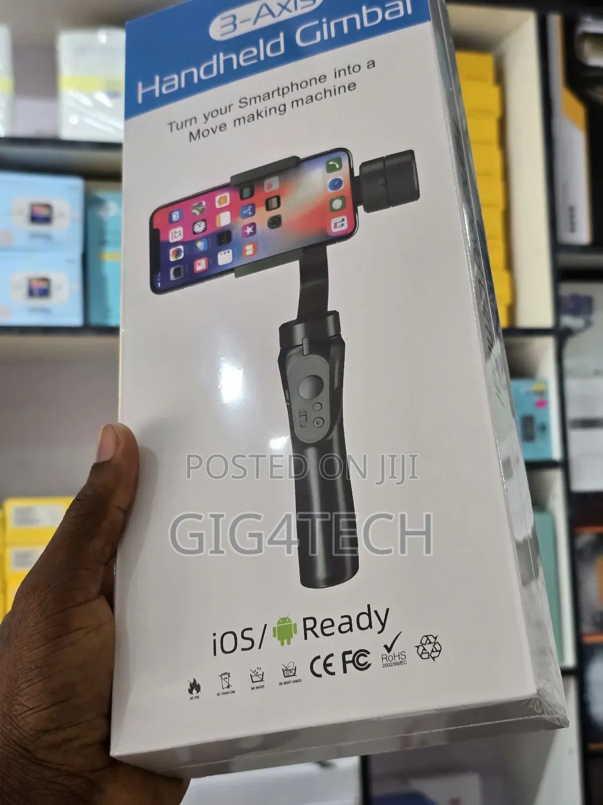 H4 Handheld 3-Axis Smartphone Gimbal