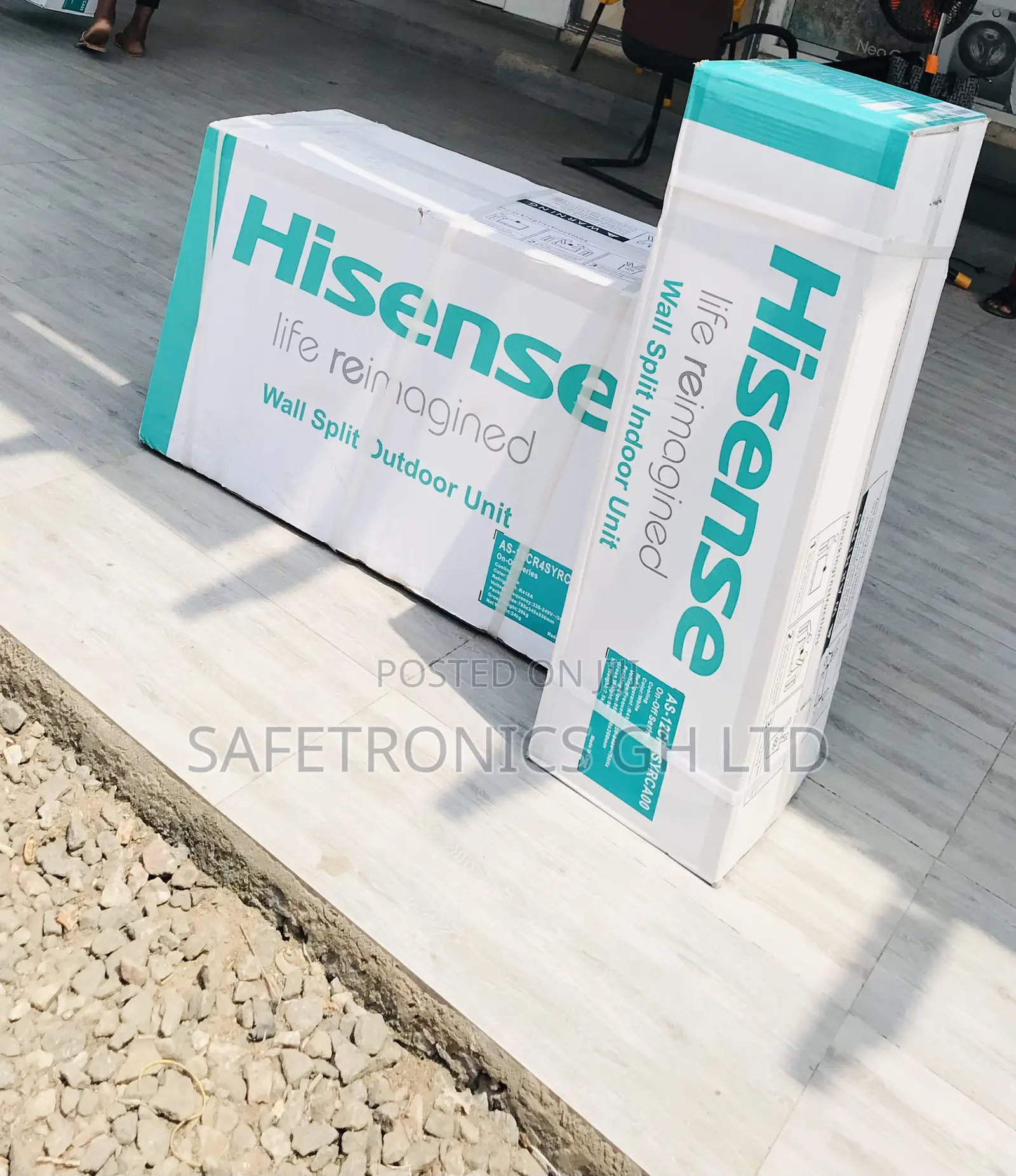Perfect Boxed 1.5 Hp R410a (White) Hisense Ac