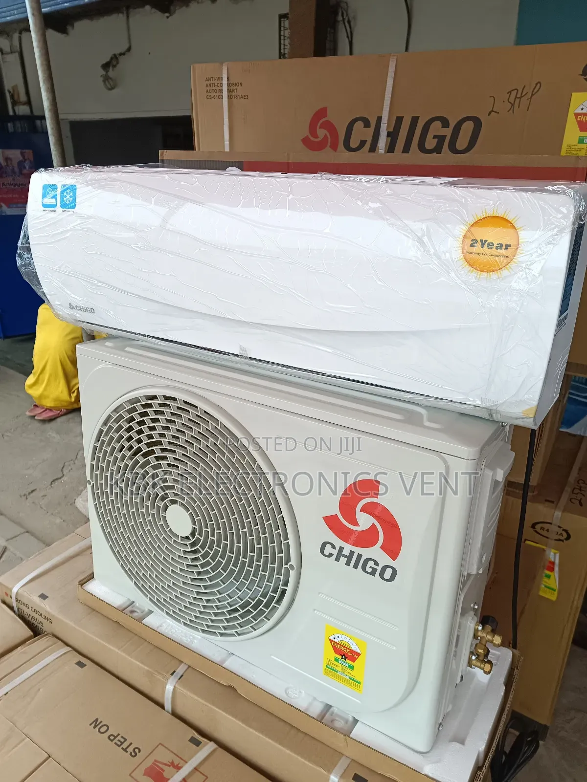 Chigo 1.5hp R410 Split Air Conditioner