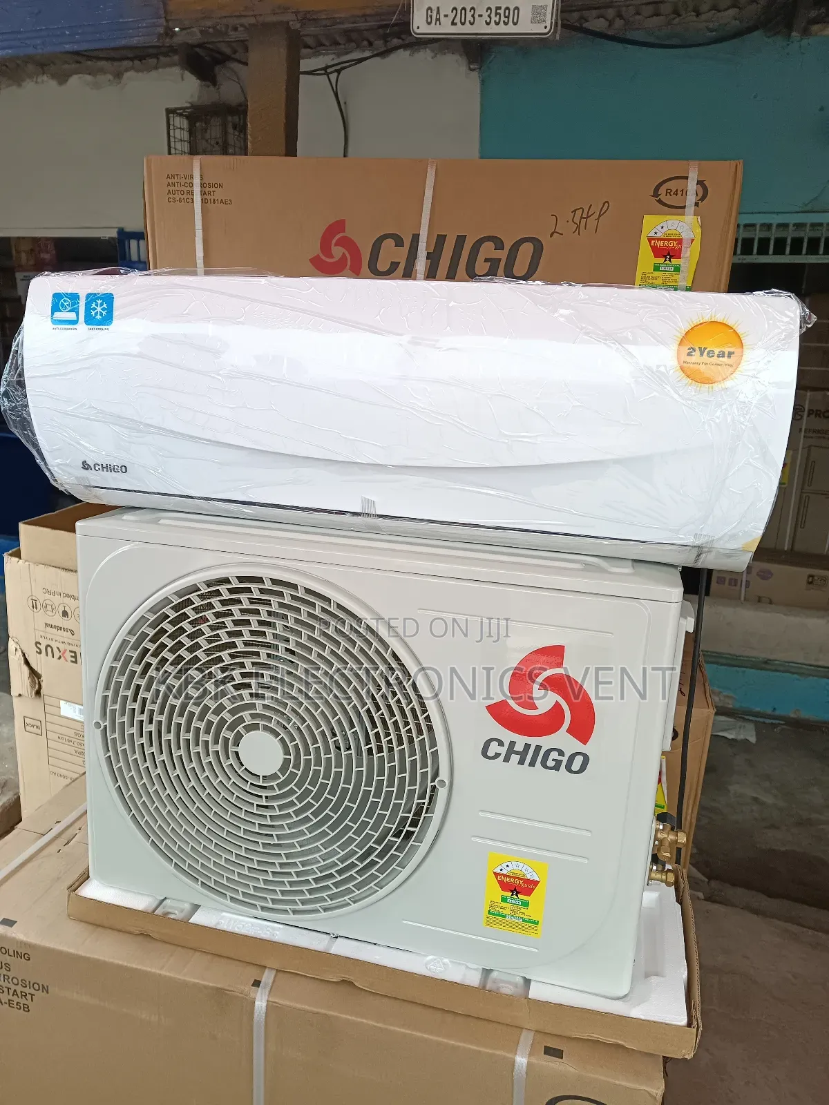 Chigo 2.5hp R410 Gas Split Air Conditioner