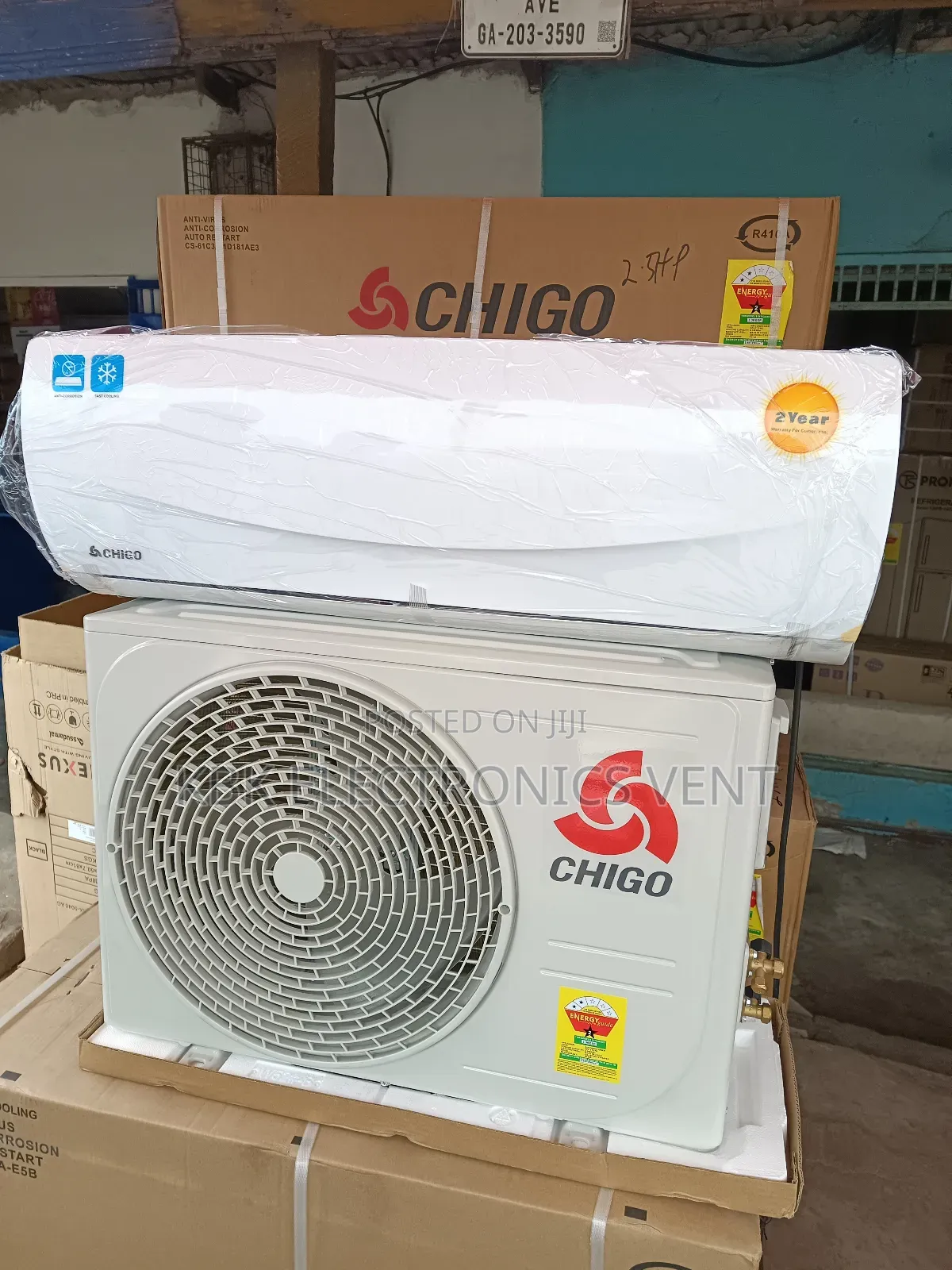 Chigo 2.0hp Split Air Conditioner R410