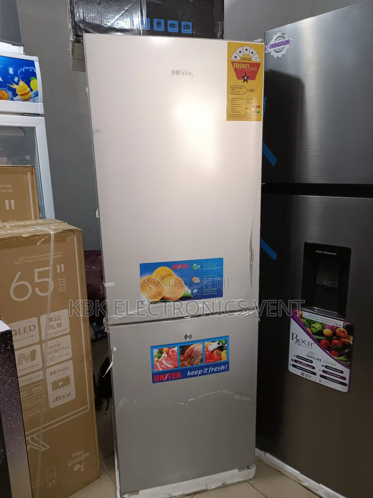 Unitek 240ltr Double Door Refrigerators