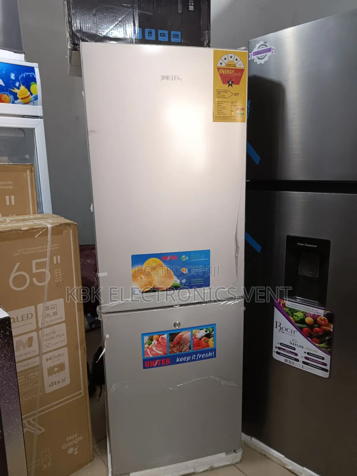 Unitek 240ltr Double Door Refrigerators