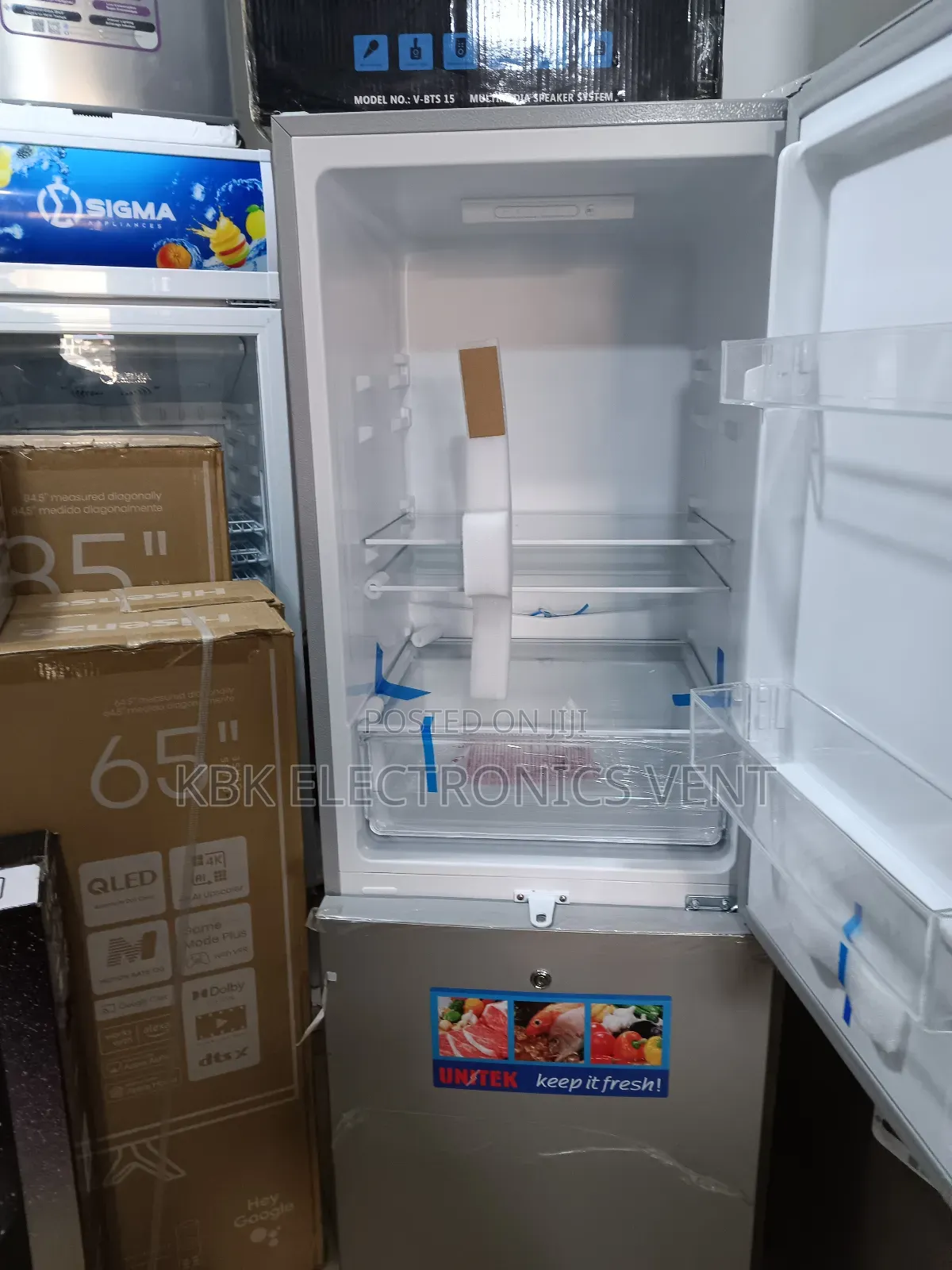 Unitek 240ltr Double Door Refrigerators