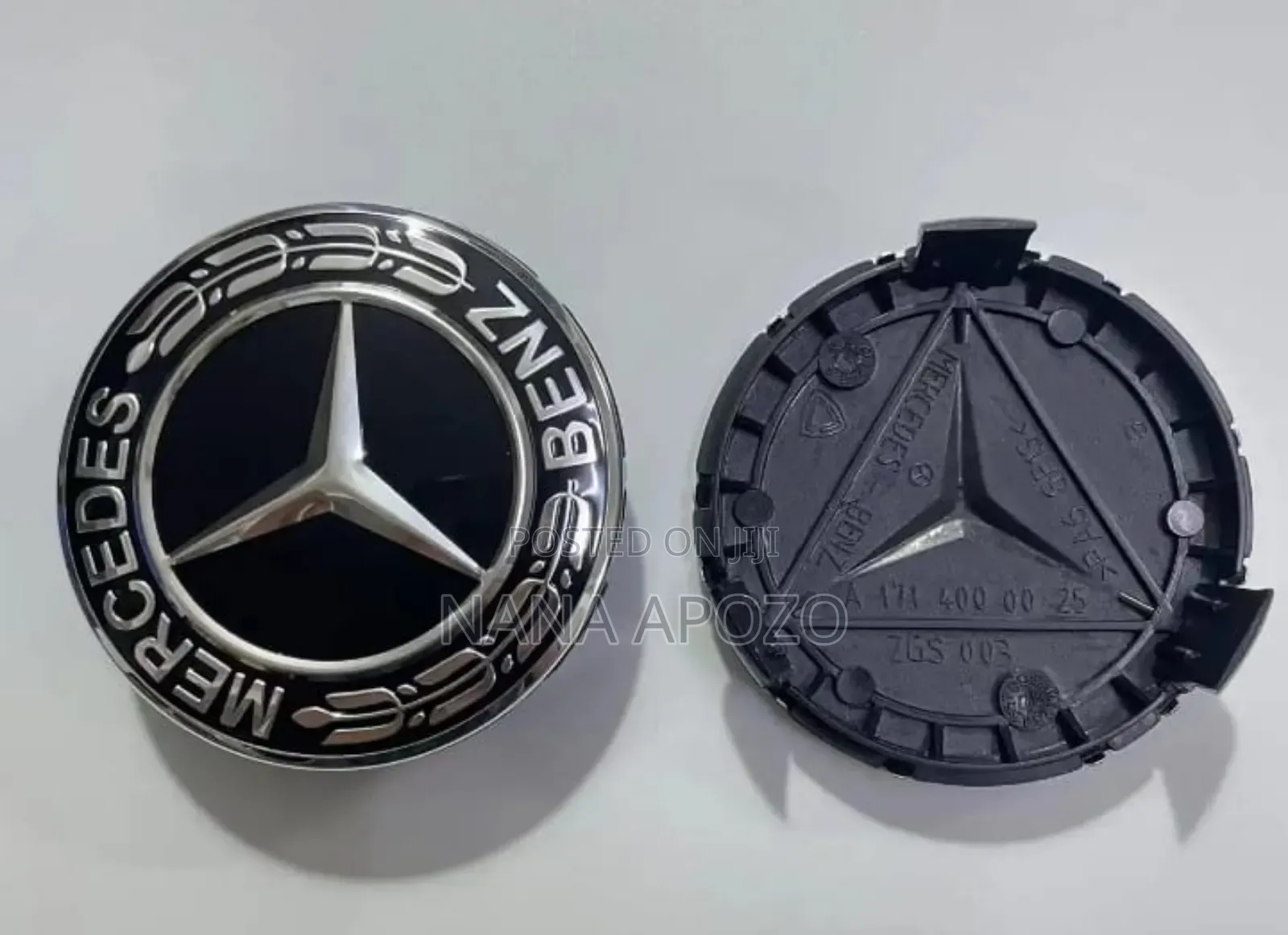 Black Benz Wheel Cups