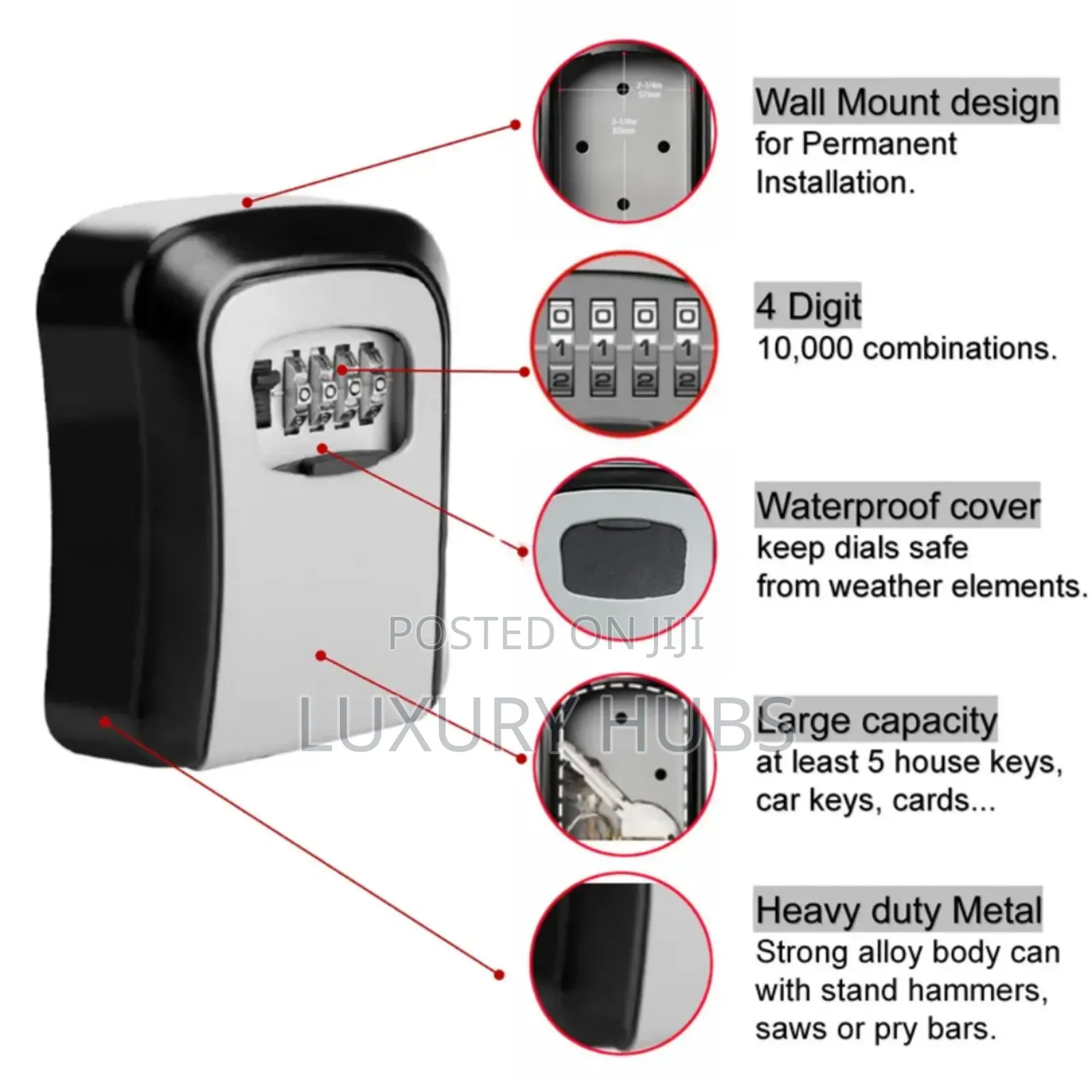 Safe Security Key Lock Box