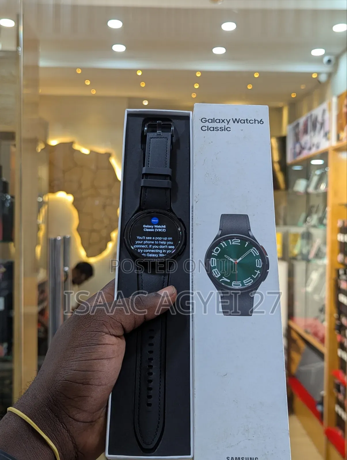 Samsung Galaxy Watch 6 Classic 47mm.