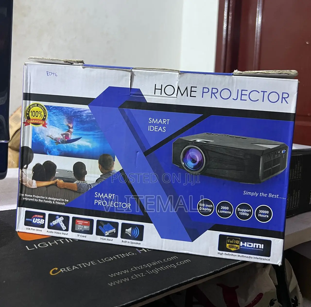 Hd Multimededia Home Theater Projector