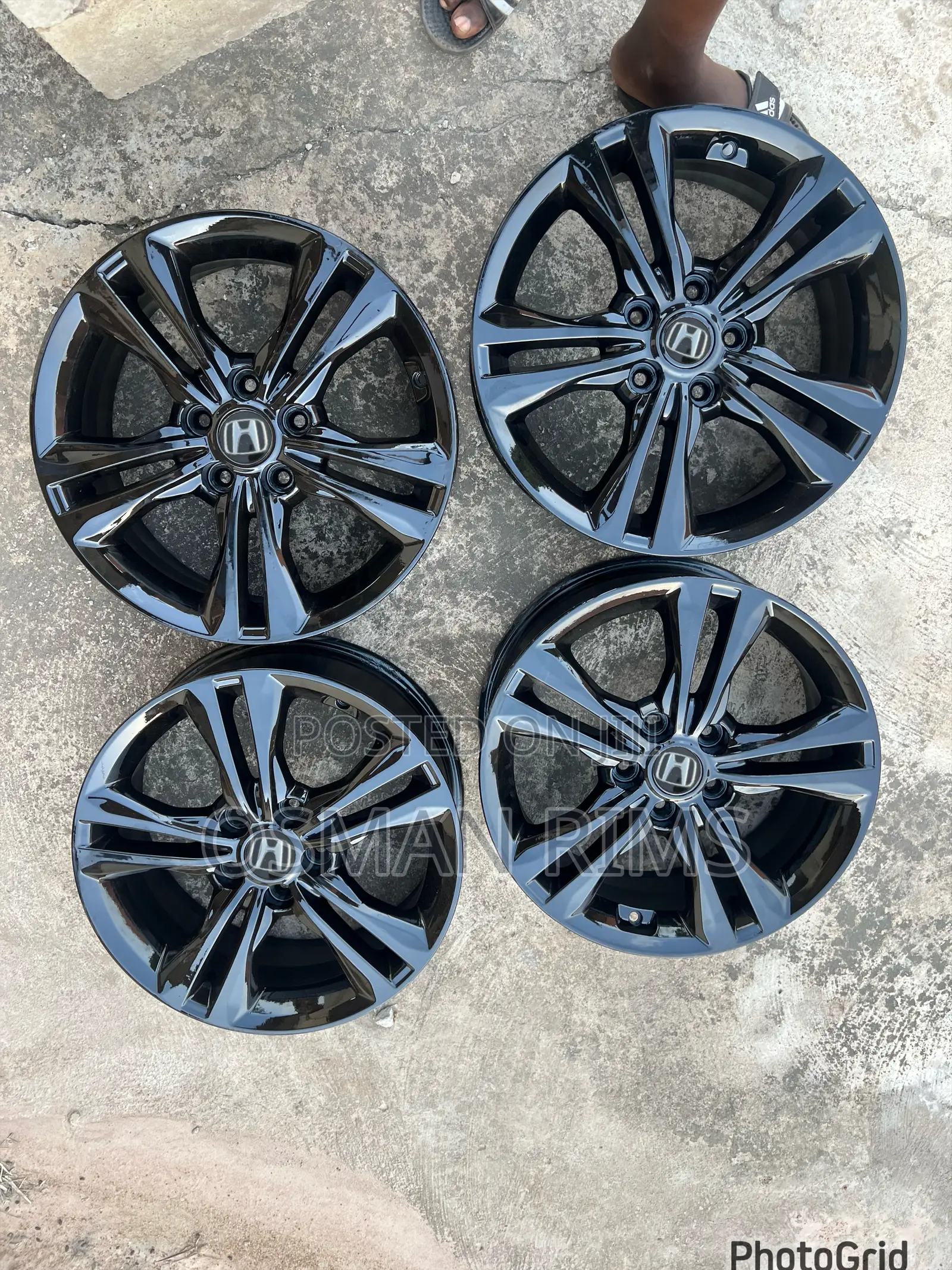 Home Used Civic Rim 17 Black