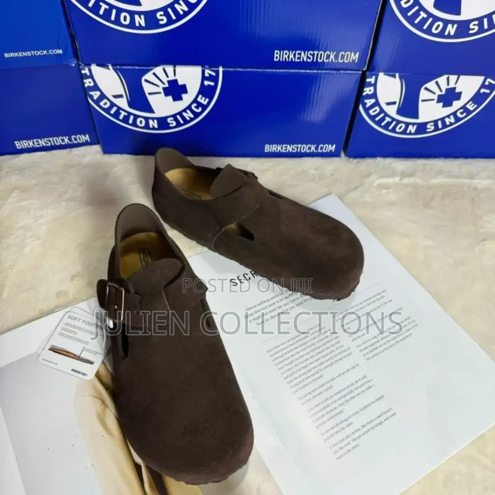 Birkenstock Sandals Leather Brown