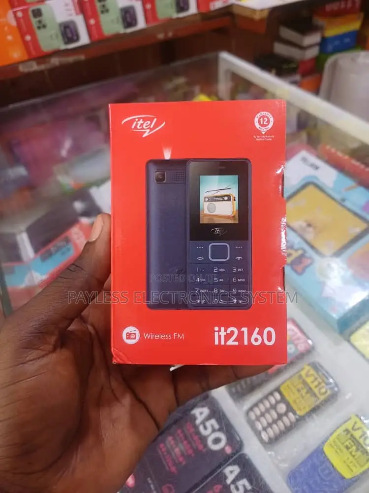 New Itel it2160 Black