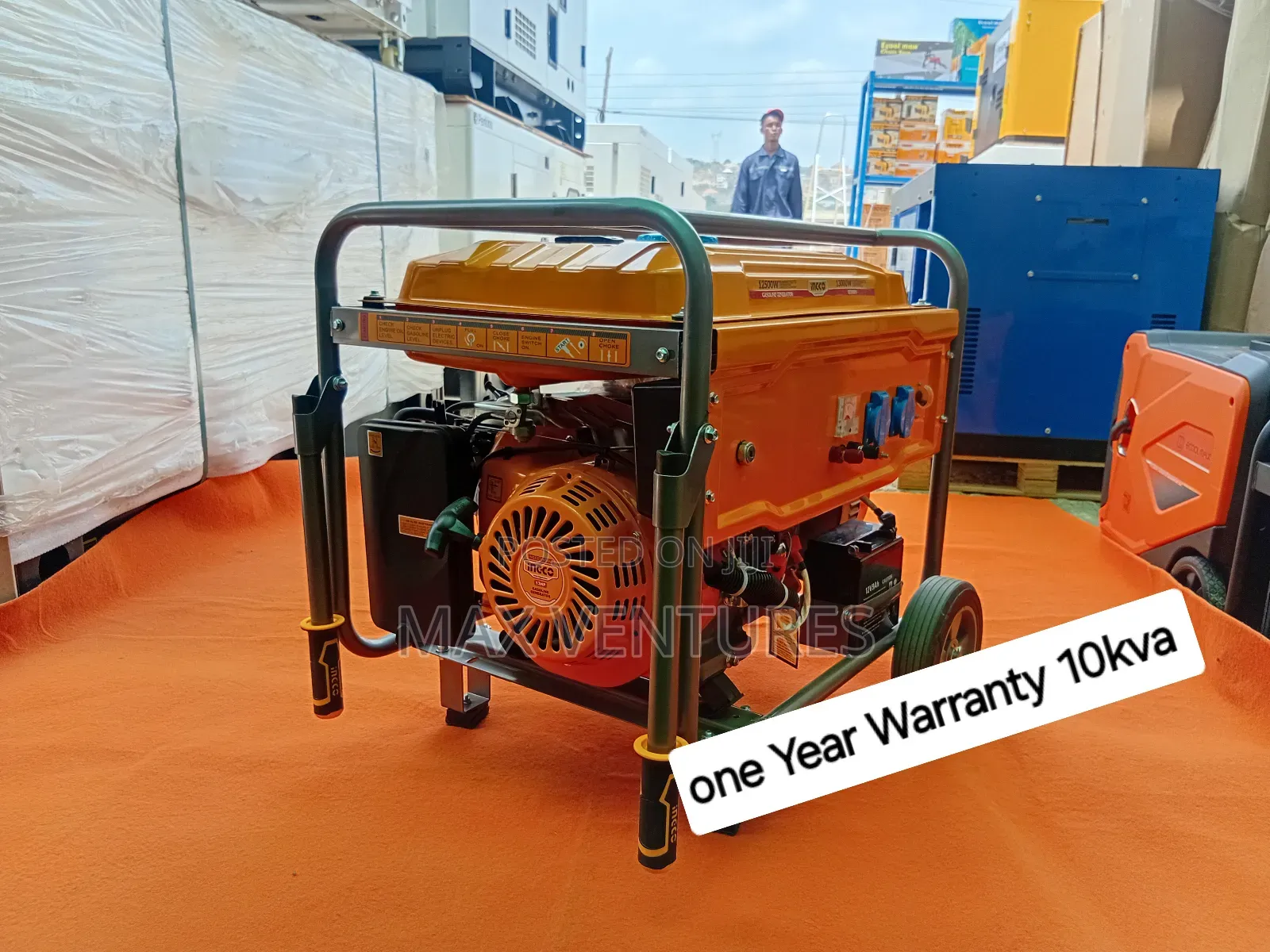 10kva Ingco Generator Keystart Petrol Model 10kva Gen