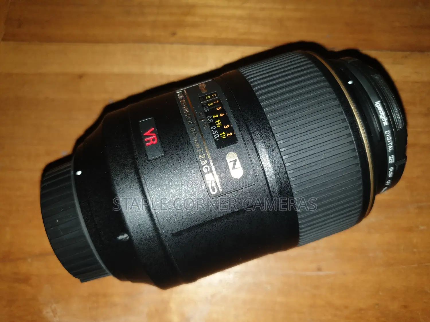Nikon Af-s Micro Nikkor 105mm F/2.8G Ed VR Micro Lens