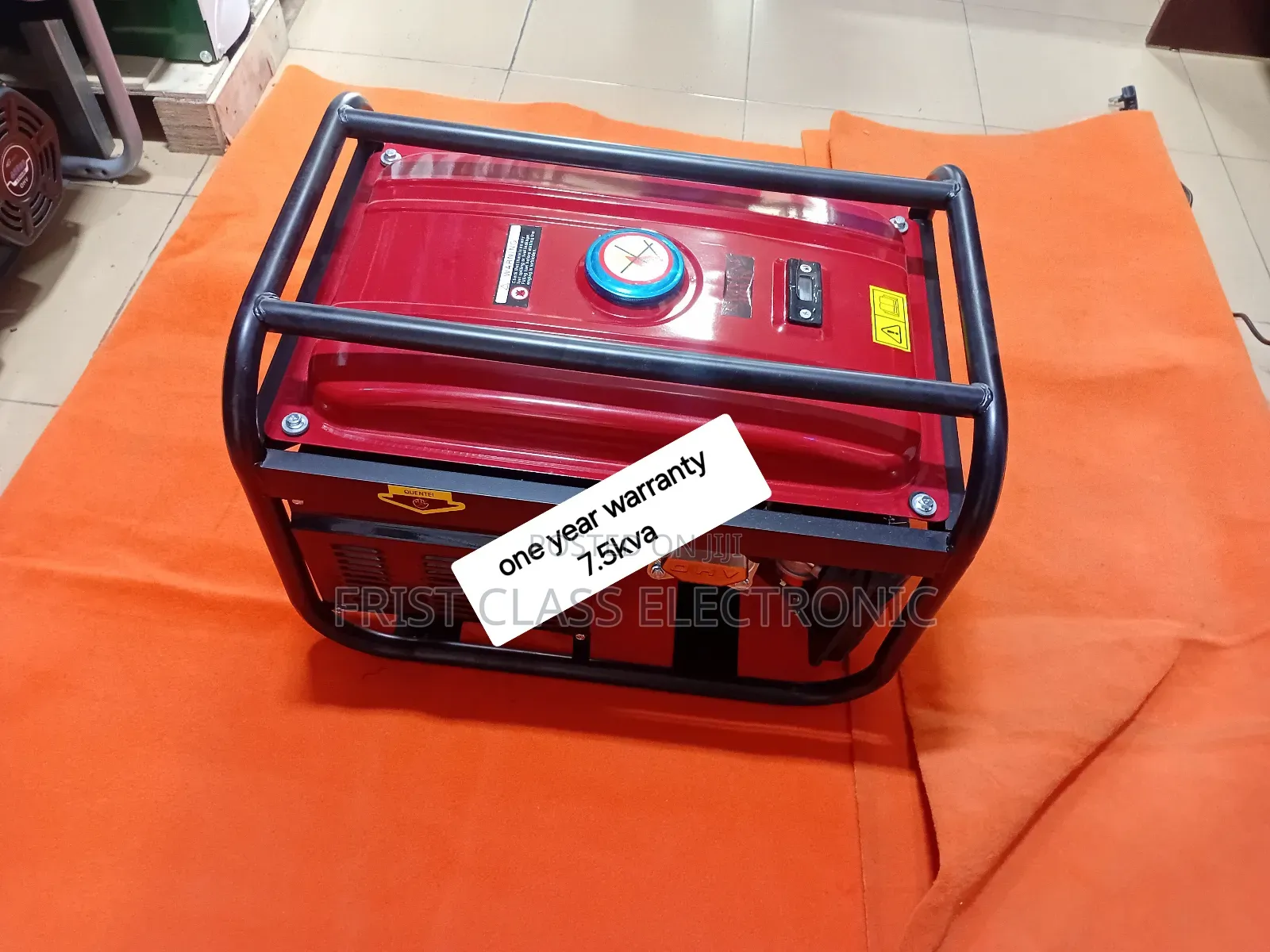 Portable 7.5kva Petrol Generator