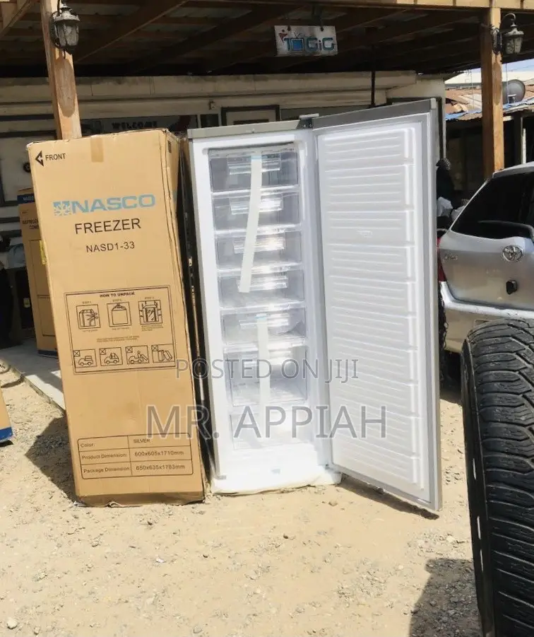 High Quality Nasco Upright Freezer 242l(Gray)