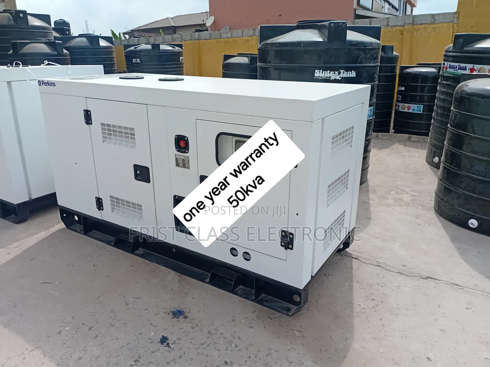 High Efficiency 50kva Silent Diesel Generator