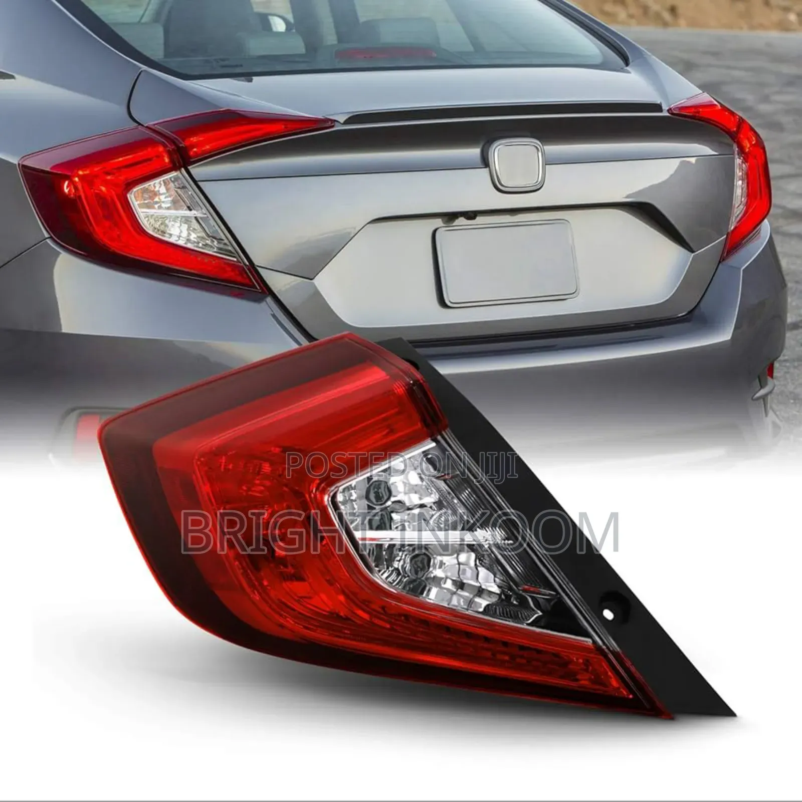 Honda Civic 2016 2017 2018 Back Tail Light