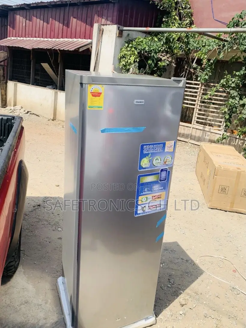 Adorable Nasco Standing Freezer 242 Liters Grey
