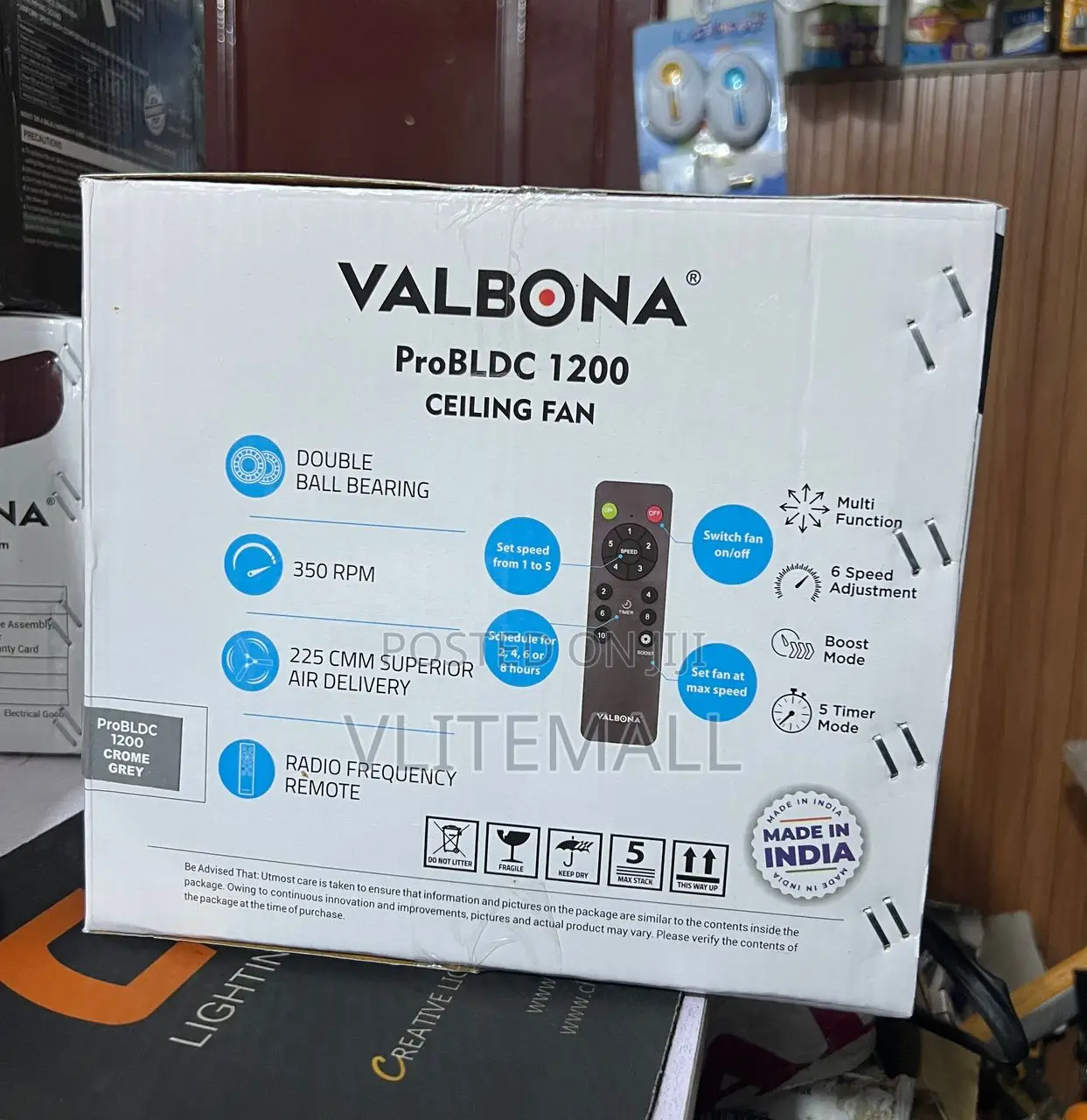 Pro BLDC Valbona Ceiling Fan