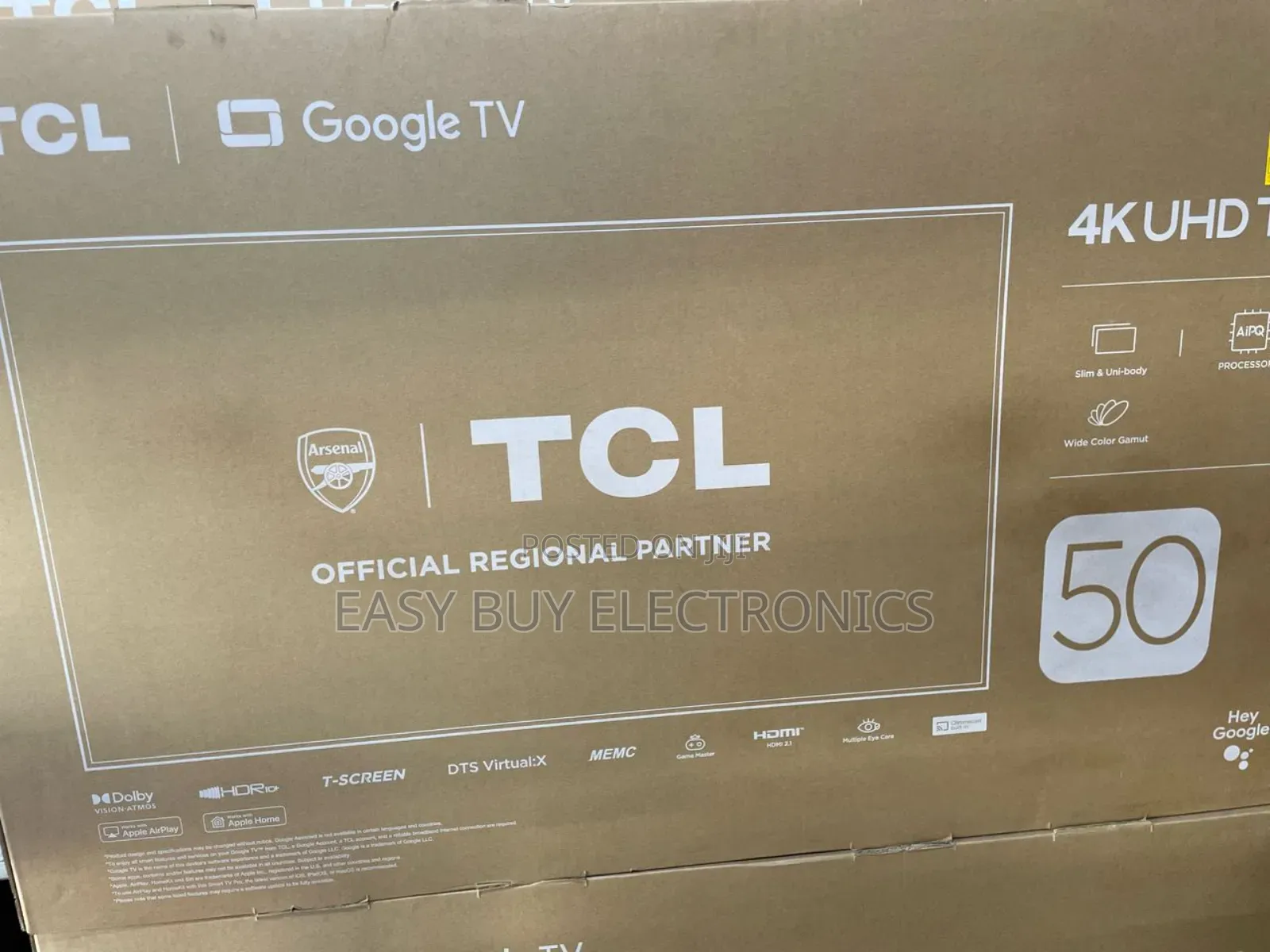 Resolution TCL 50 Inch Bright Digital Display