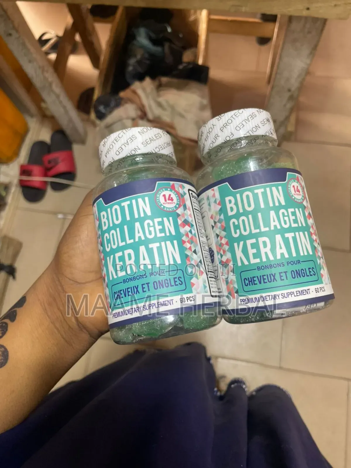 Biotin Collagen Keratin