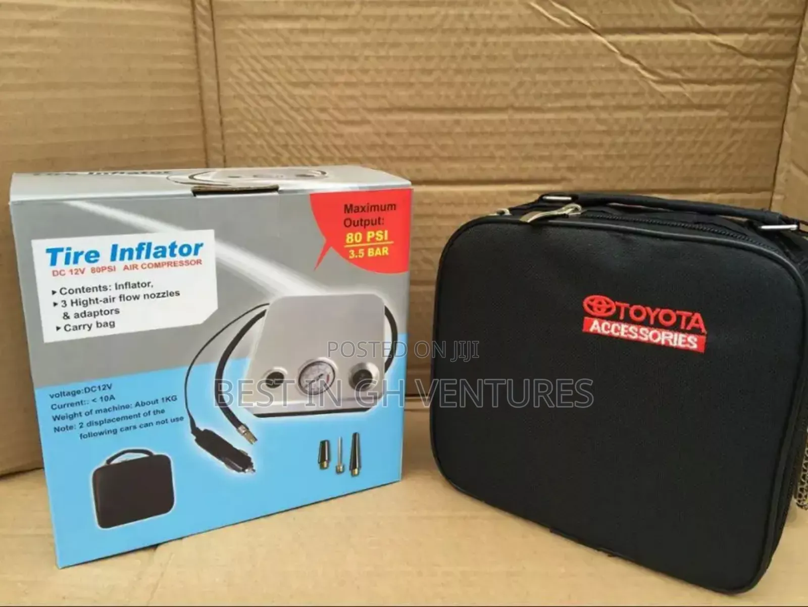 Toyota Tire Inflator