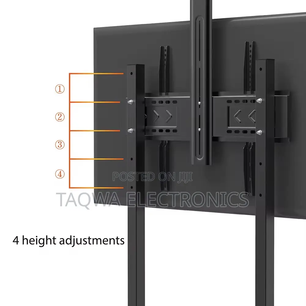 On Wheels Mobile Tv Stand 32-75