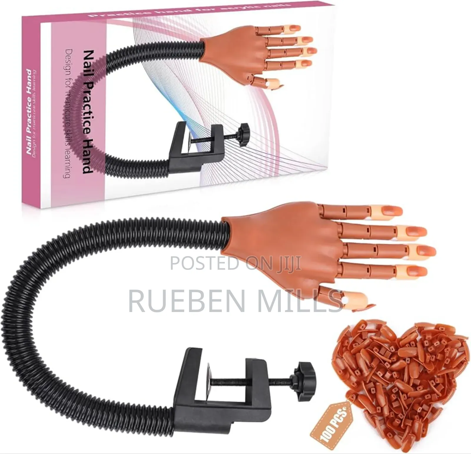Shills Professional Nail Art Practice Mechanical Hand