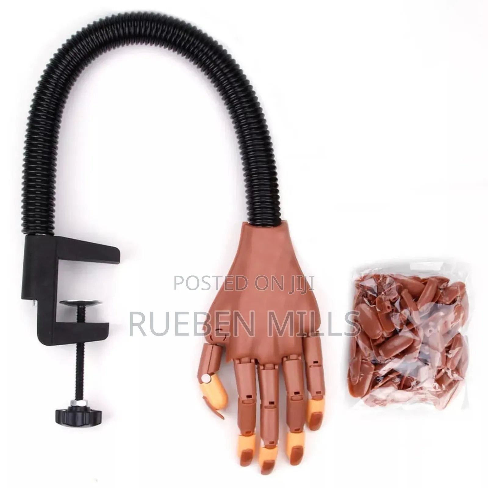 Generic Nail Art Finger Model Practice Mannequin Hand
