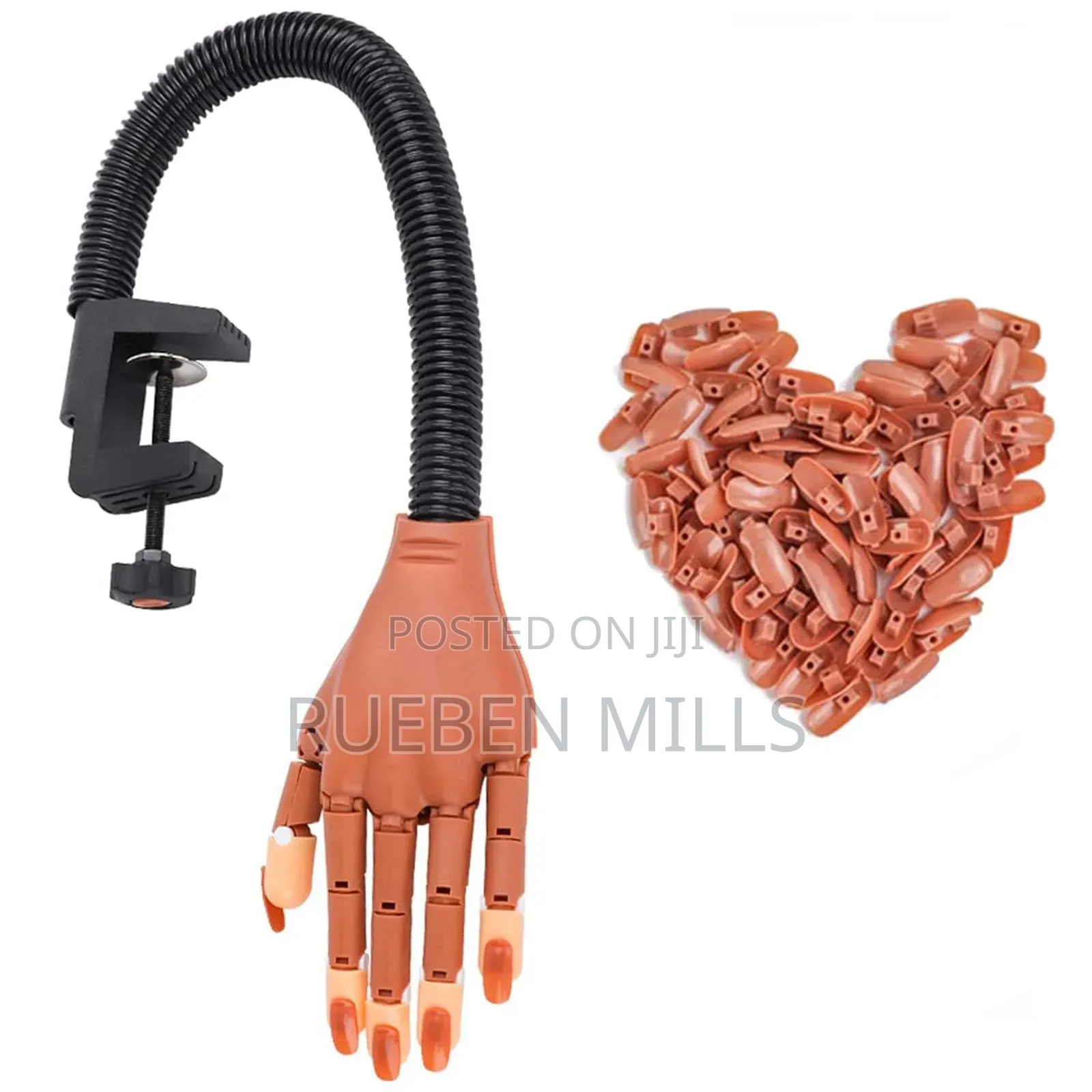 High Quality Stainless Steel Nail Practice Mannequin Hand