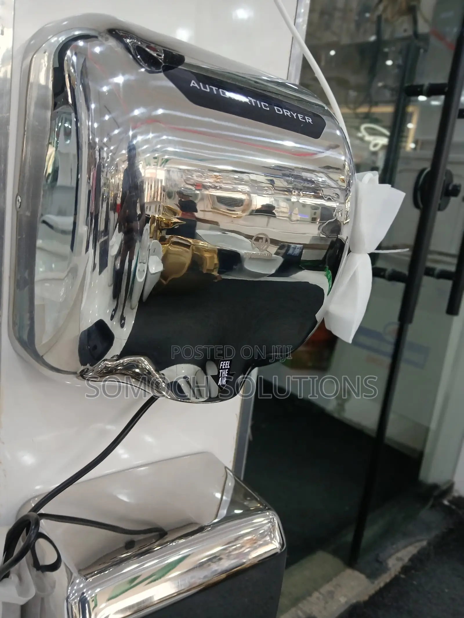 Hand Dryer, Automatic, High Speed Hot Air, Fast Drying,