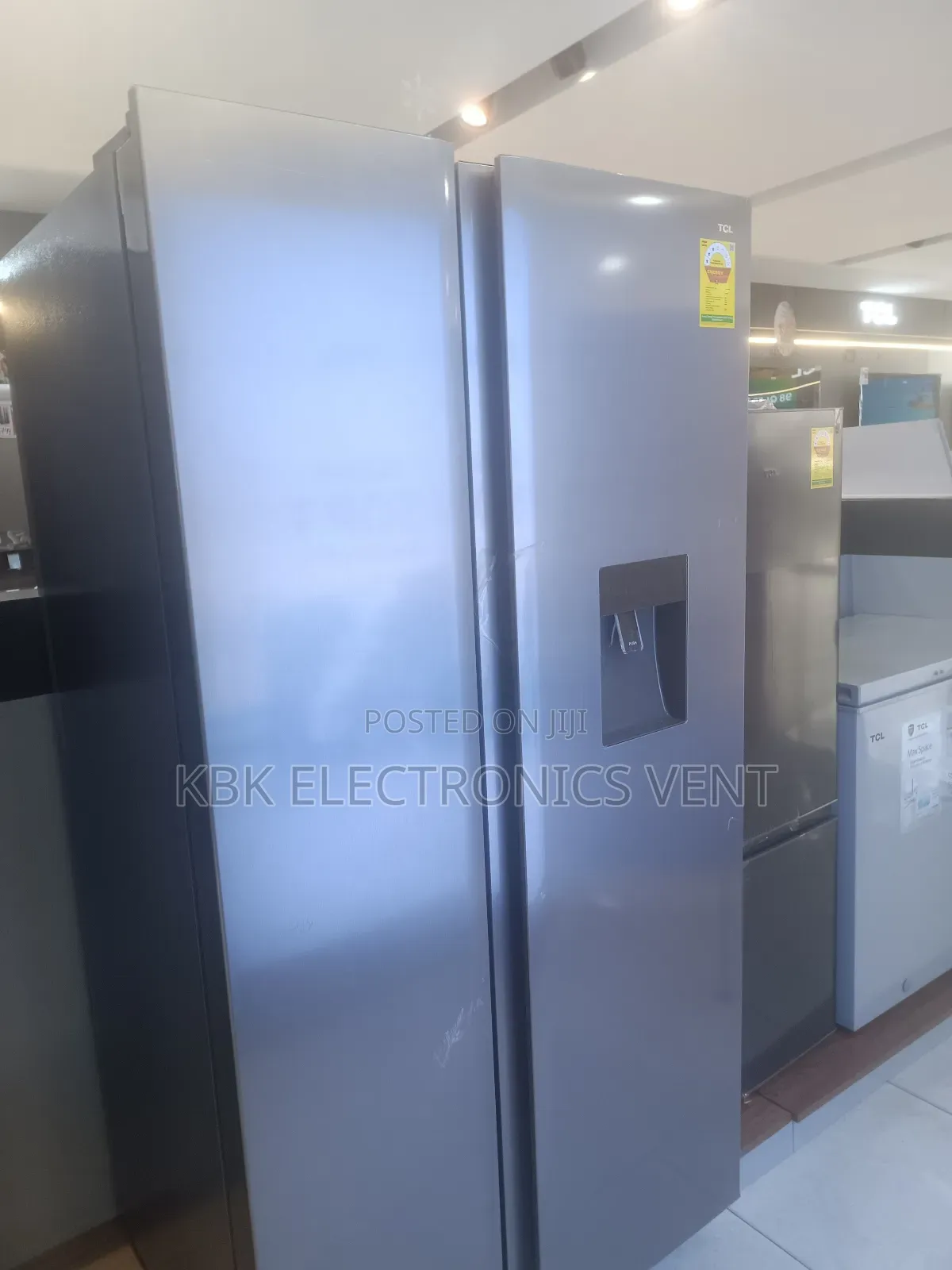 Tcl 530ltr Side By Side Refrigerator Water Dispenser