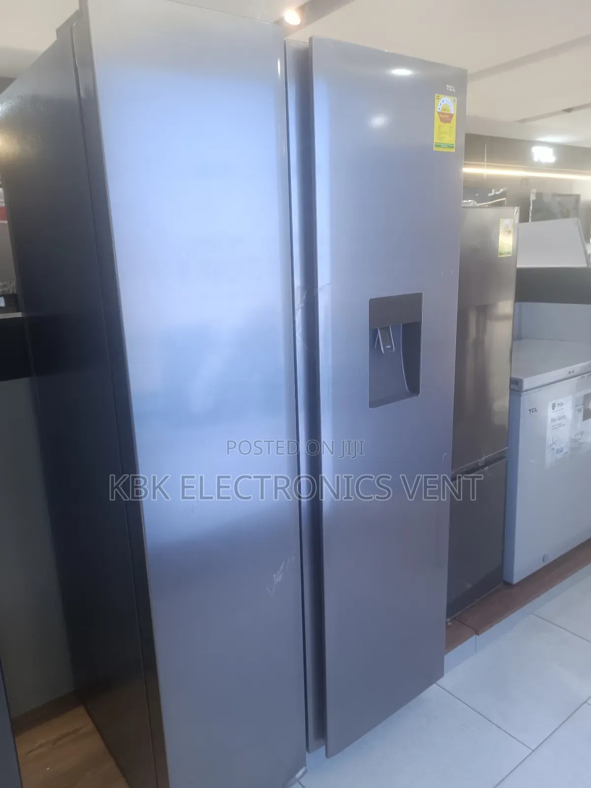 Tcl 530ltr Side By Side Refrigerator Water Dispenser