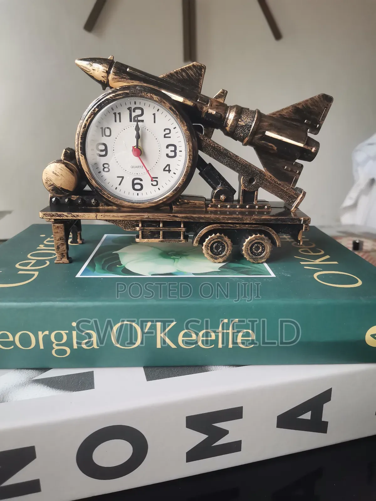 Amunition Table Shelve Alarm Clock for Decor