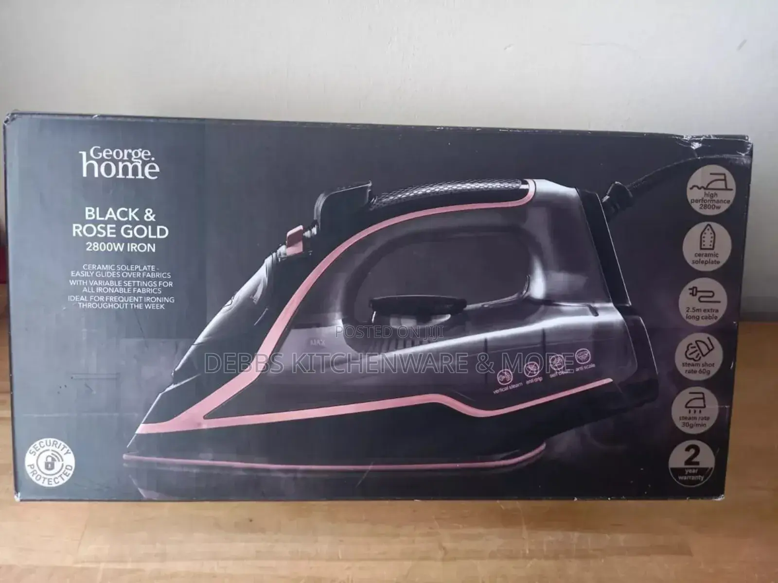 2800watts George Home Iron Uk