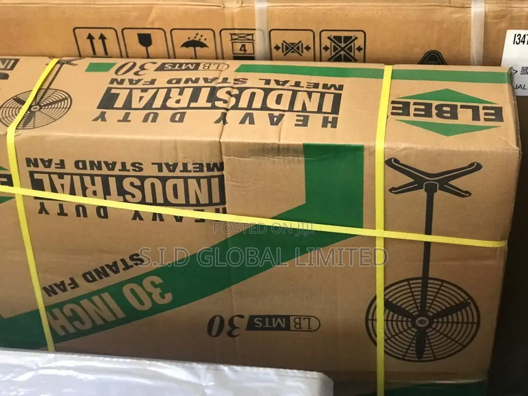 Elbee 30" Stand Fan Breeze Through the Heat