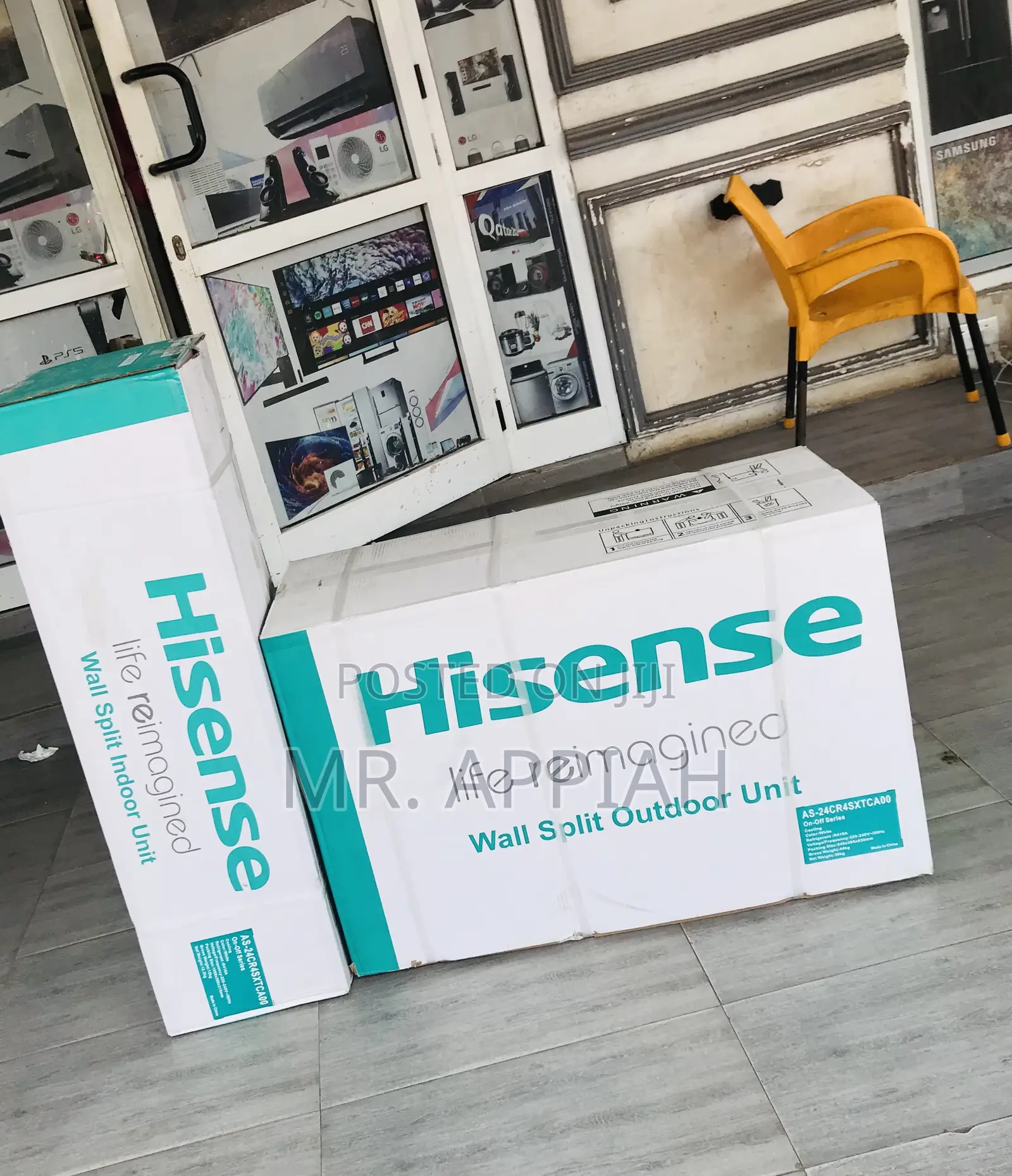Well Design Non Inverter 2.0hp Hisence Air Conditioner.