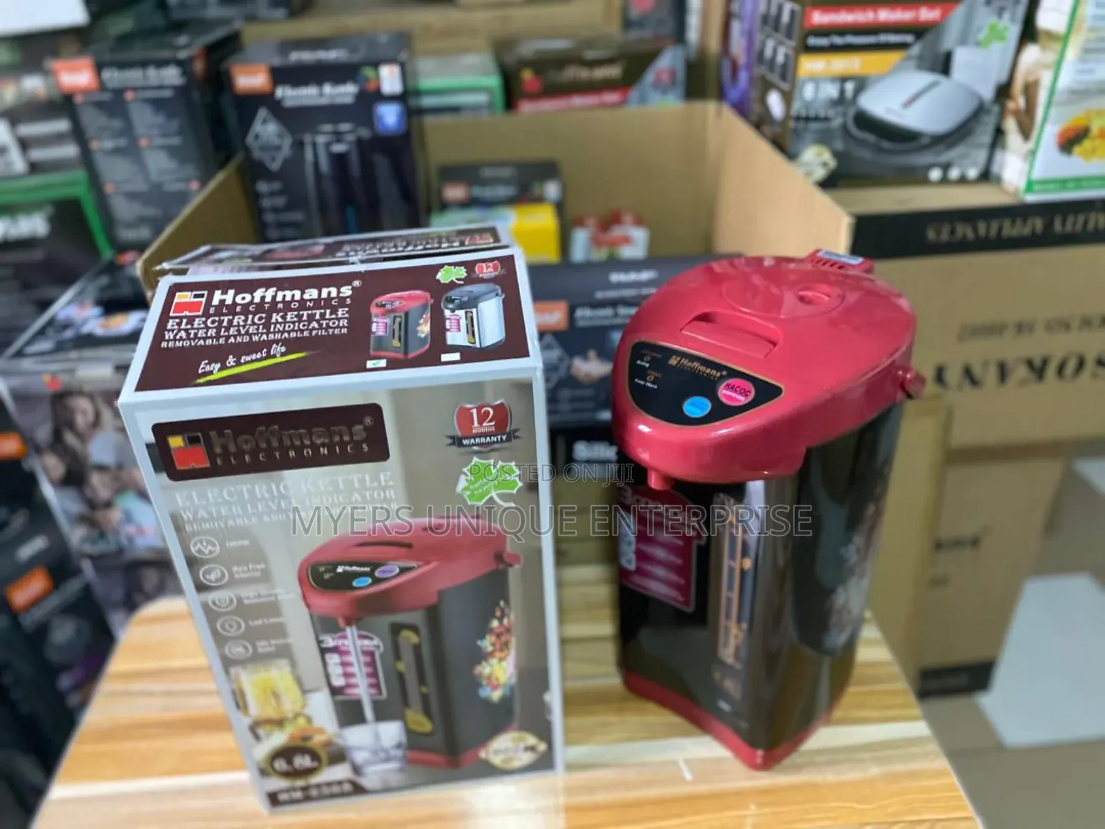 Portable Hoffmans 6.8l Kettle With Dispenser