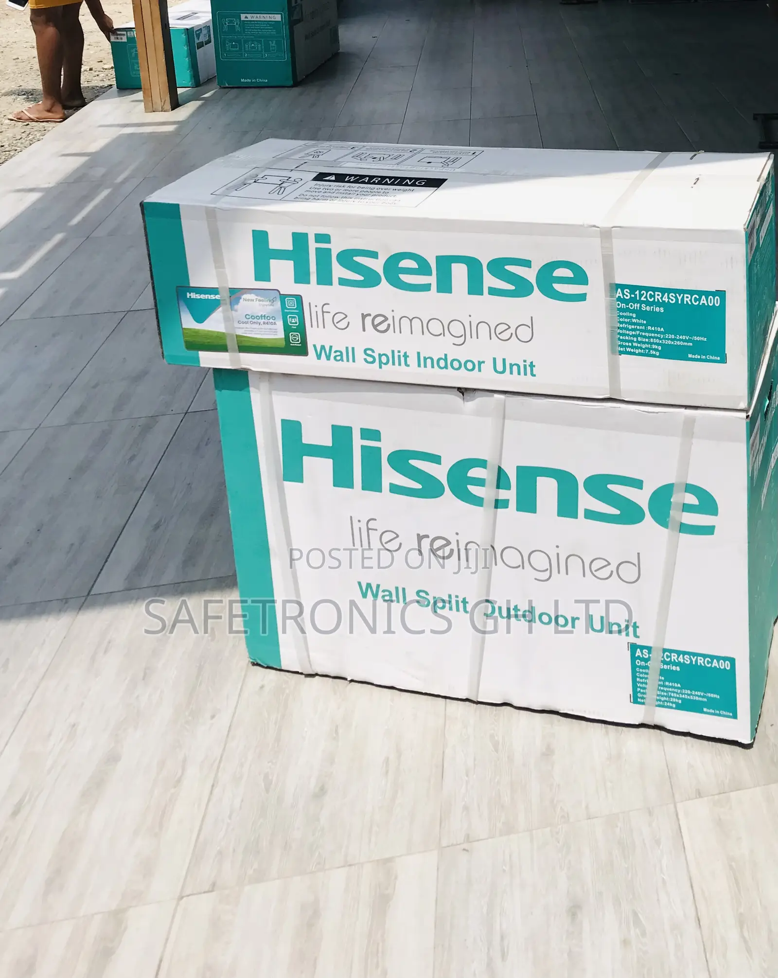 Kindly Choose Hisense White R410a 2.5hp Ac