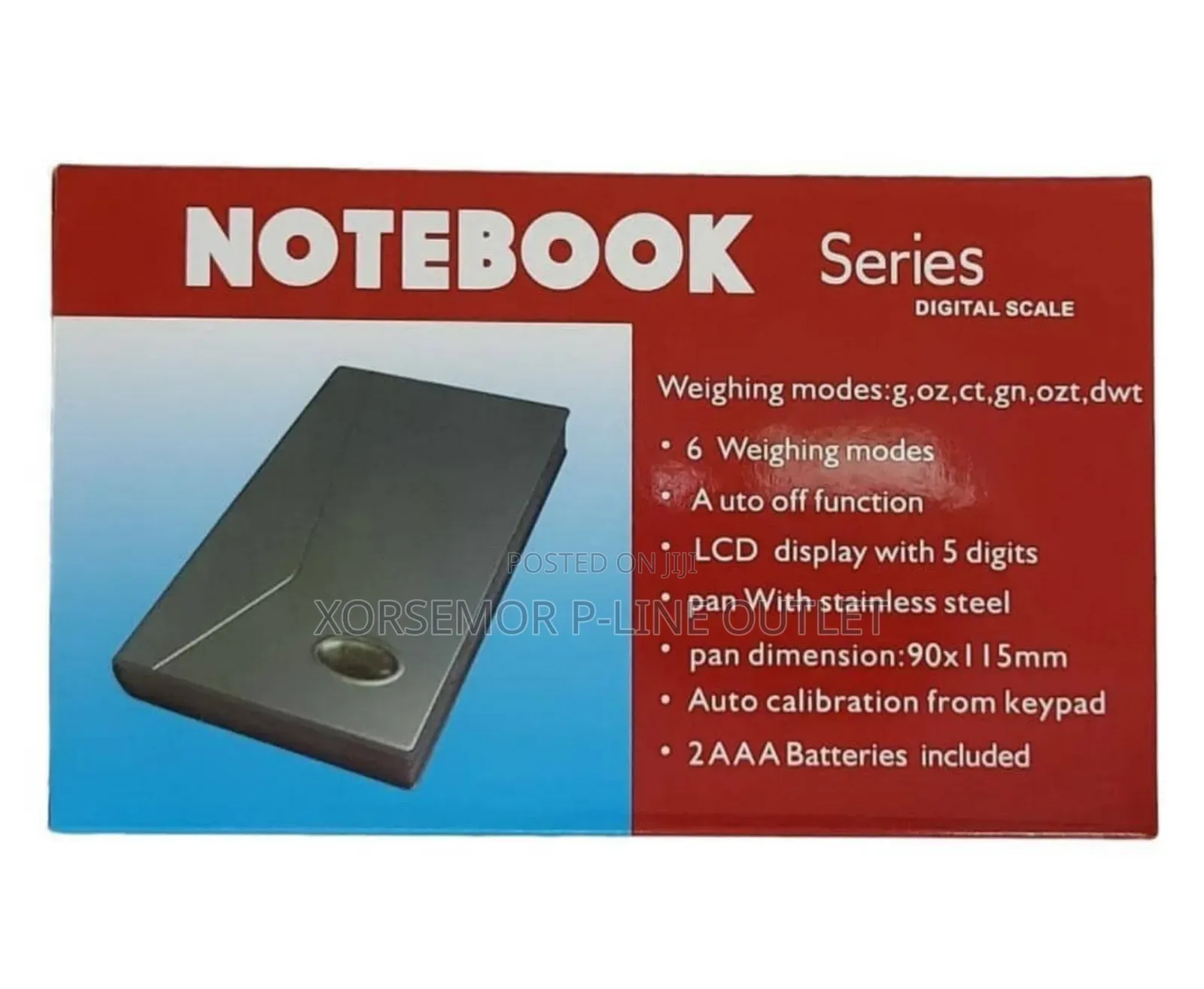 Digital Notebook Scale